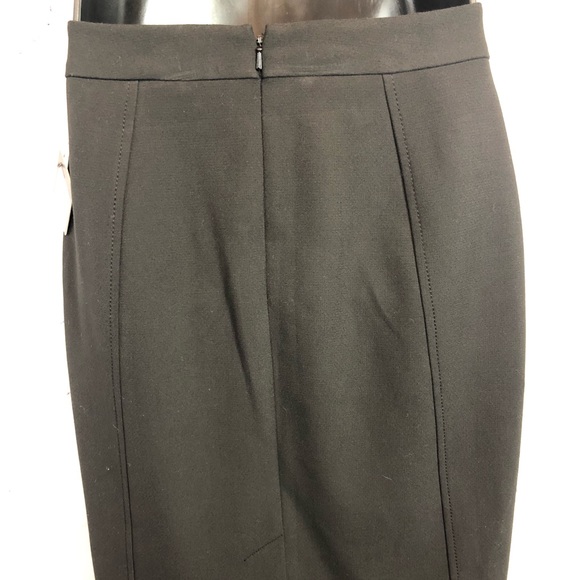 Halogen black lined pencil skirt size 0 - Picture 2 of 7